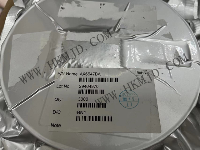 原裝現(xiàn)貨出售 AX6647BA 低壓差線性穩(wěn)壓器，KTS1677BEVH 負(fù)載開關(guān)